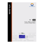 LVTS-256100 Lithium Battery - 2.56 KWH