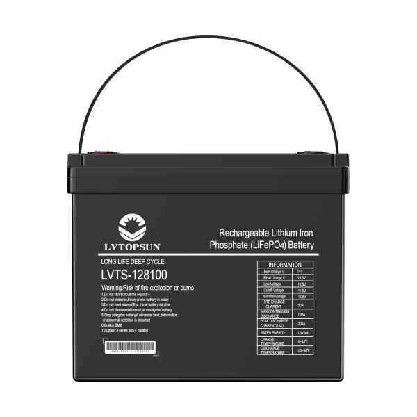 3(2) LVTS-128100-E 12.8V 100Ah 1.28kWh - Image 1
